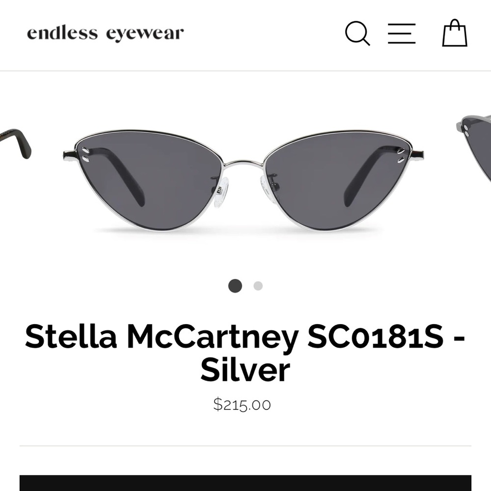 Stella McCartney cateye sunglasses